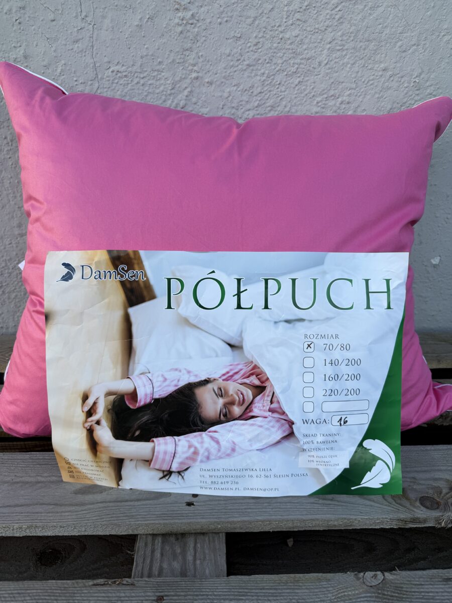 Poduszka półpuch BASIC 70×80 -1,6 kg