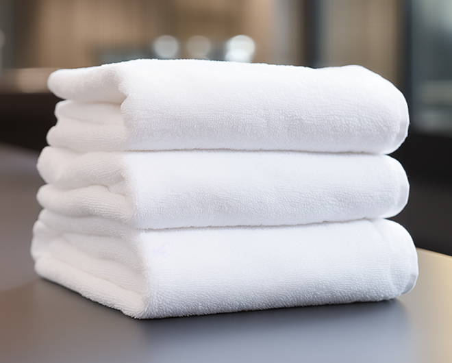 Ręcznik biały hotelowy