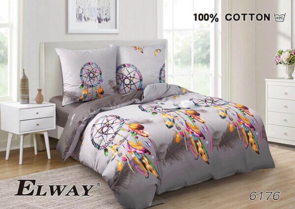 Pościel satyna bawełniana Elway 200/220