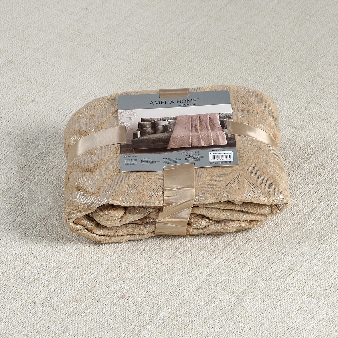 HIT ! koc mikrofibra 130/180 beżowy