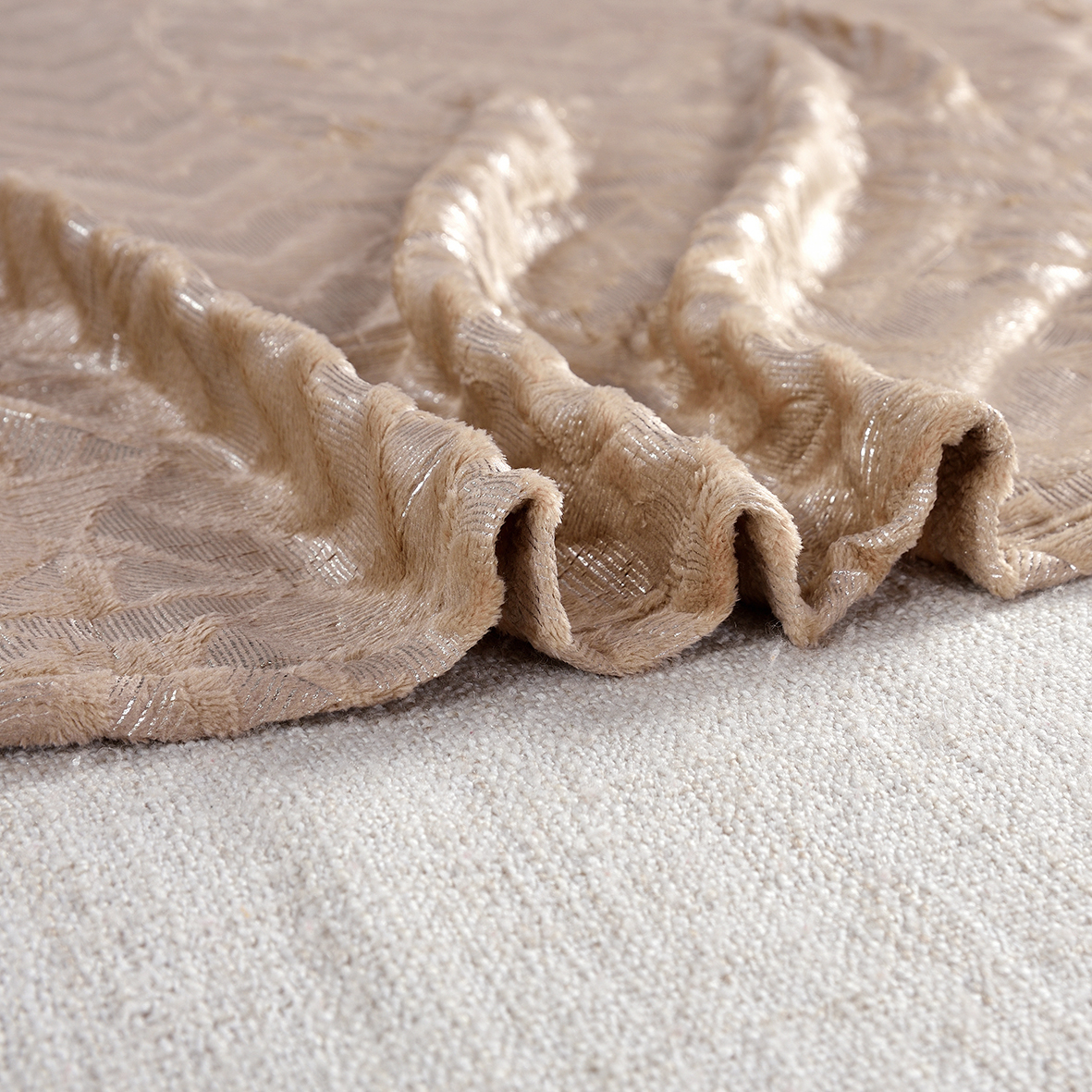 HIT ! koc mikrofibra 130/180 beżowy