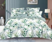 Pościel satyna bawełniana 3D z prześcieradłem MILANO  ZONE