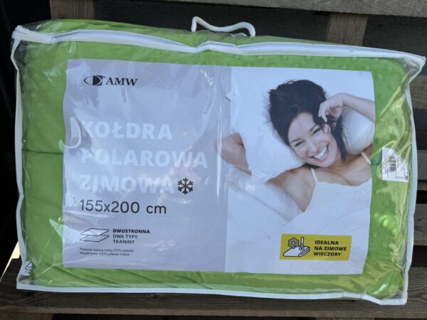 KOŁDRA POLAROWA ZIMOWA 155x200 MINKY
