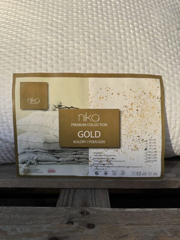 Poduszka Premium Collection GOLD 70x80