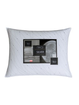 Poduszka Premium Collection Silver 70×80