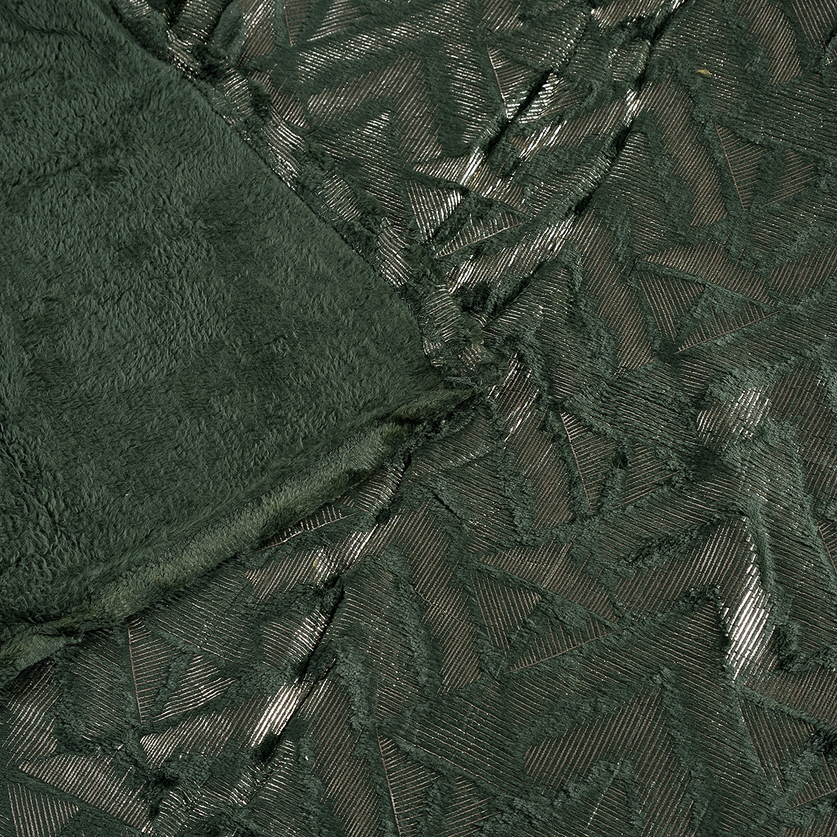 HIT ! koc mikrofibra 130/180 butelkowa zieleń