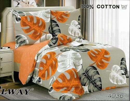 Pościel satyna bawełniana Elway 160/200