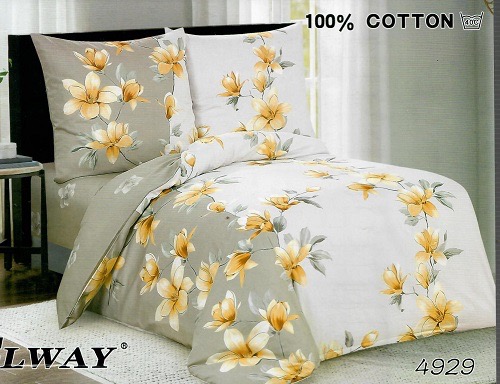 Pościel satyna bawełniana Elway 160/200