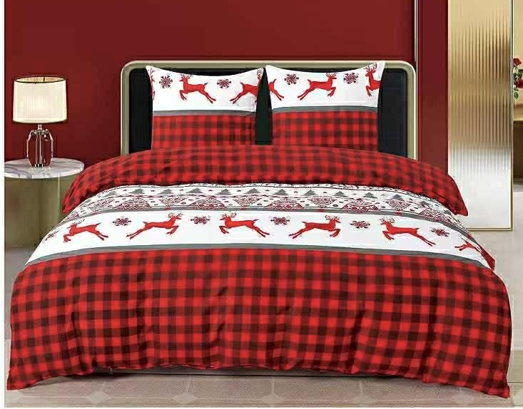 Sklep Świąteczne renifery pościel bawełniana 160/200 Collection World