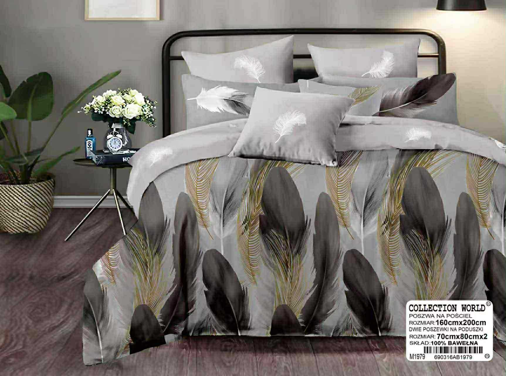 Pościel bawełniana 160/200  Collection World