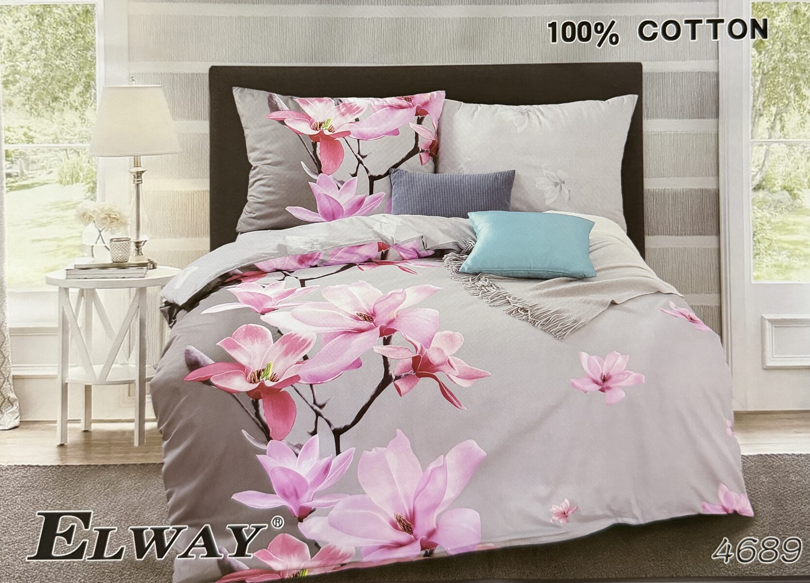 Pościel satyna bawełniana Elway 160/200