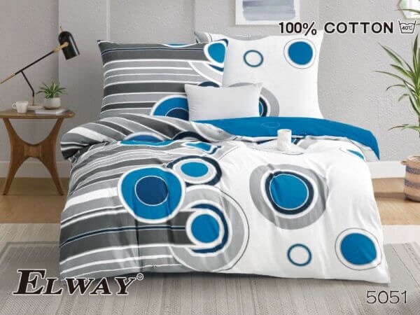 Pościel satyna bawełniana Elway 160/200