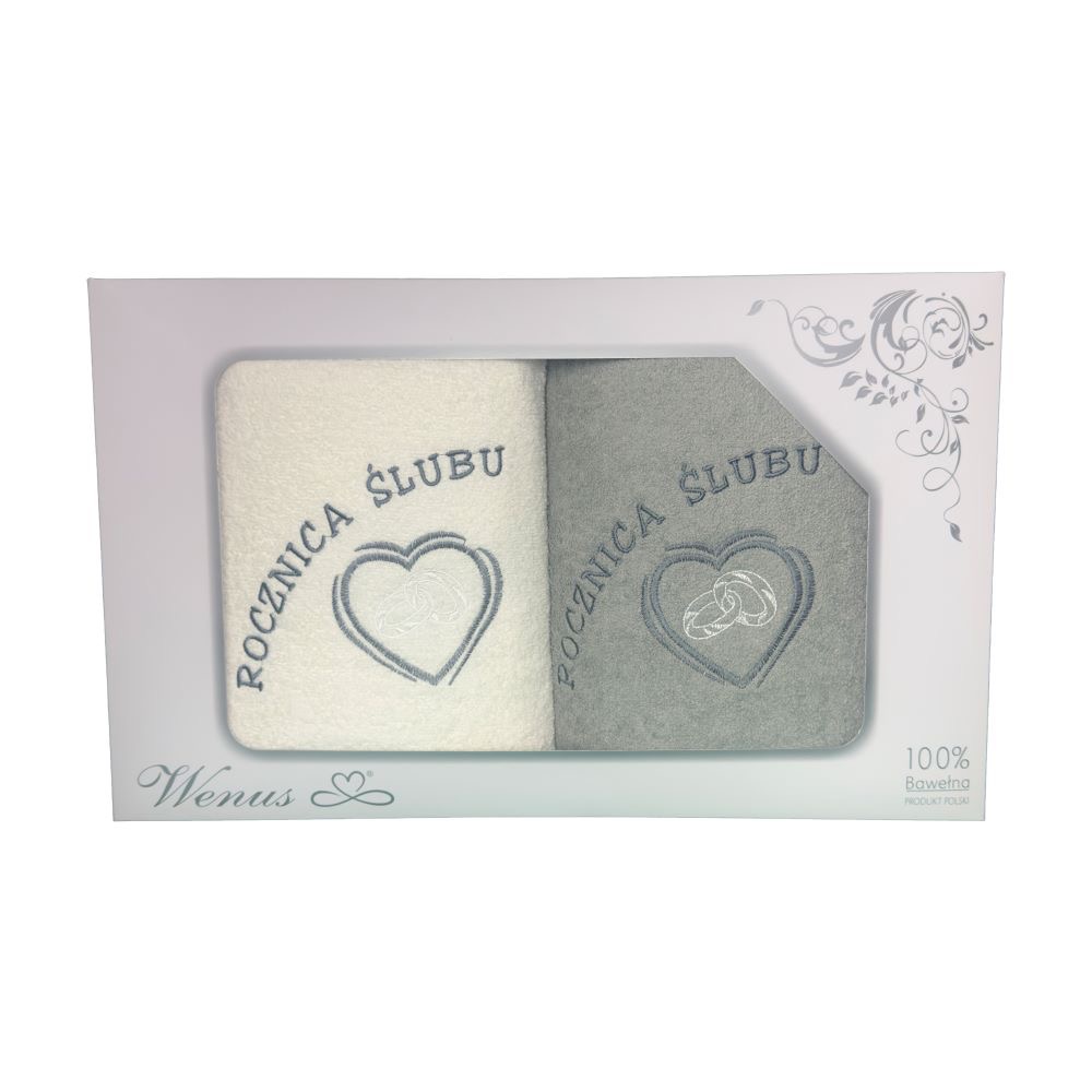 Komplet ręczników 2-częściowy „W Dniu Ślubu”