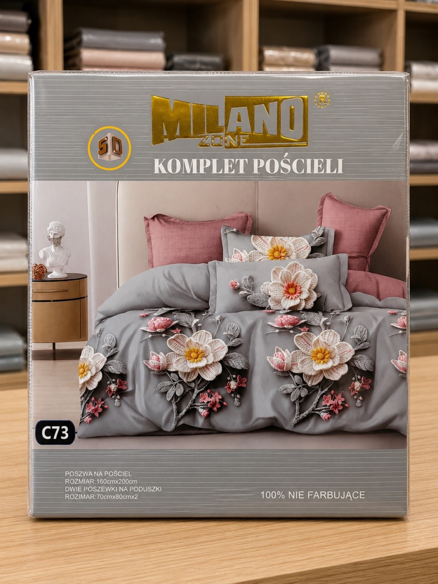Pościel  MILANO ZONE 160×200 3D
