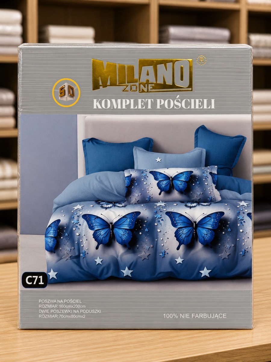 Pościel  MILANO ZONE 160×200 3D