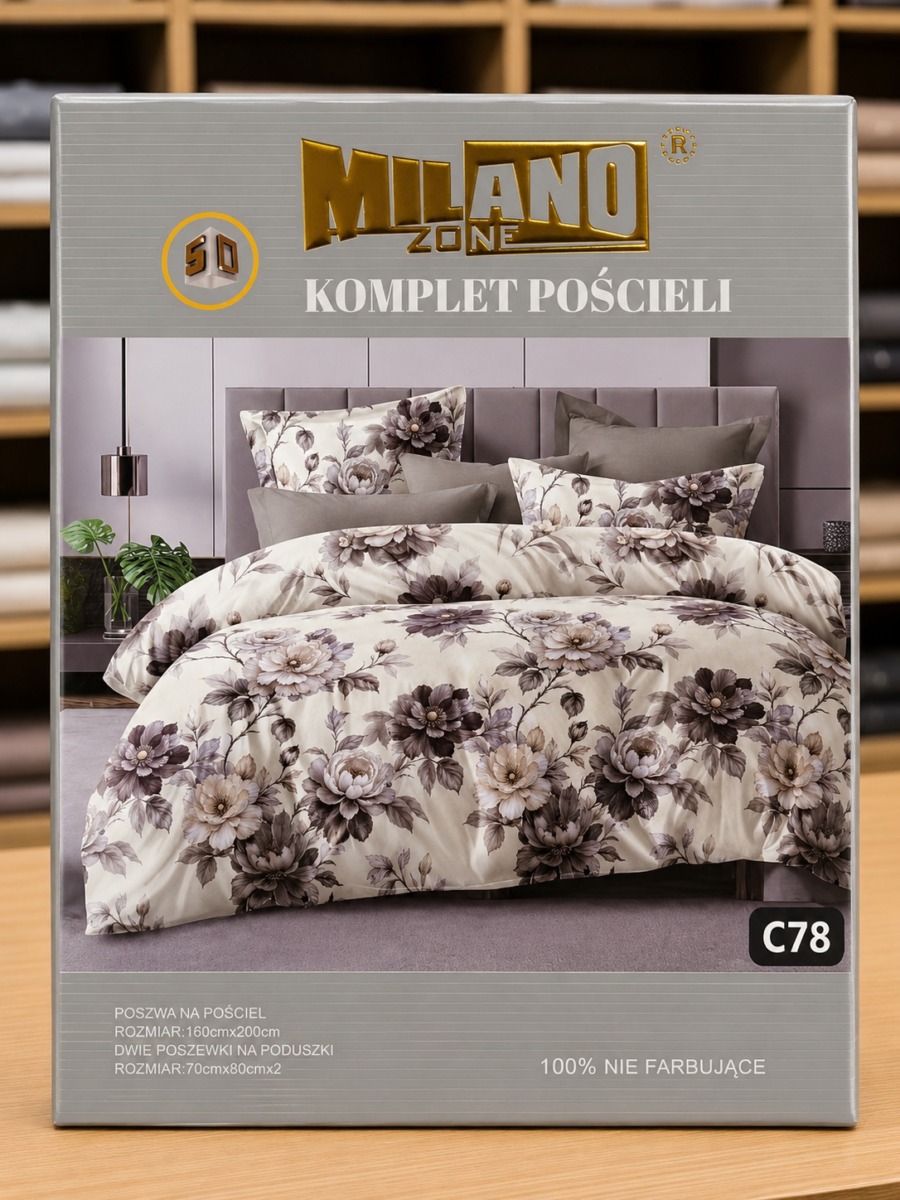 Pościel  MILANO ZONE 160×200 3D