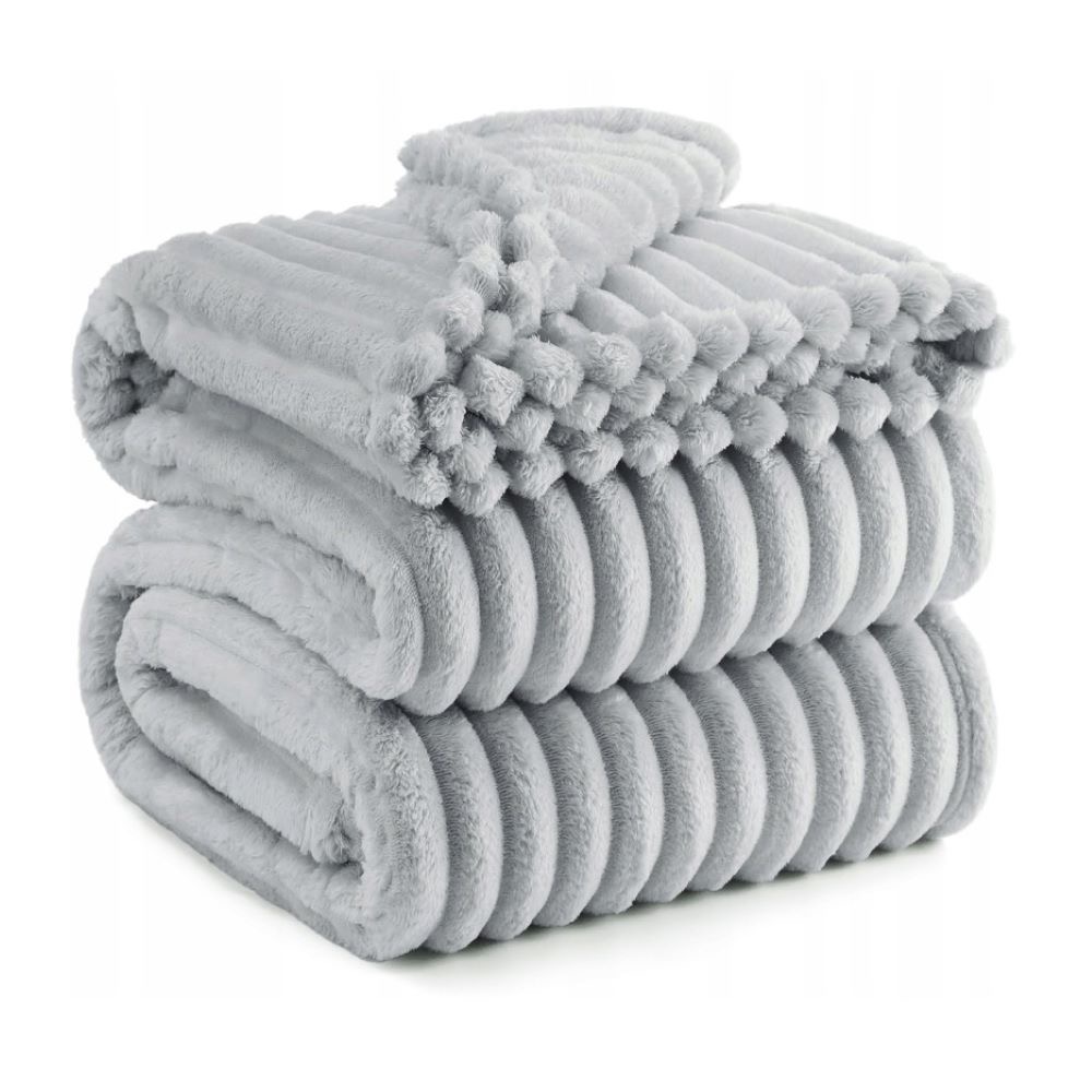 Koc gruby, puszysty i miękki 200×220 AURA FLUFFY