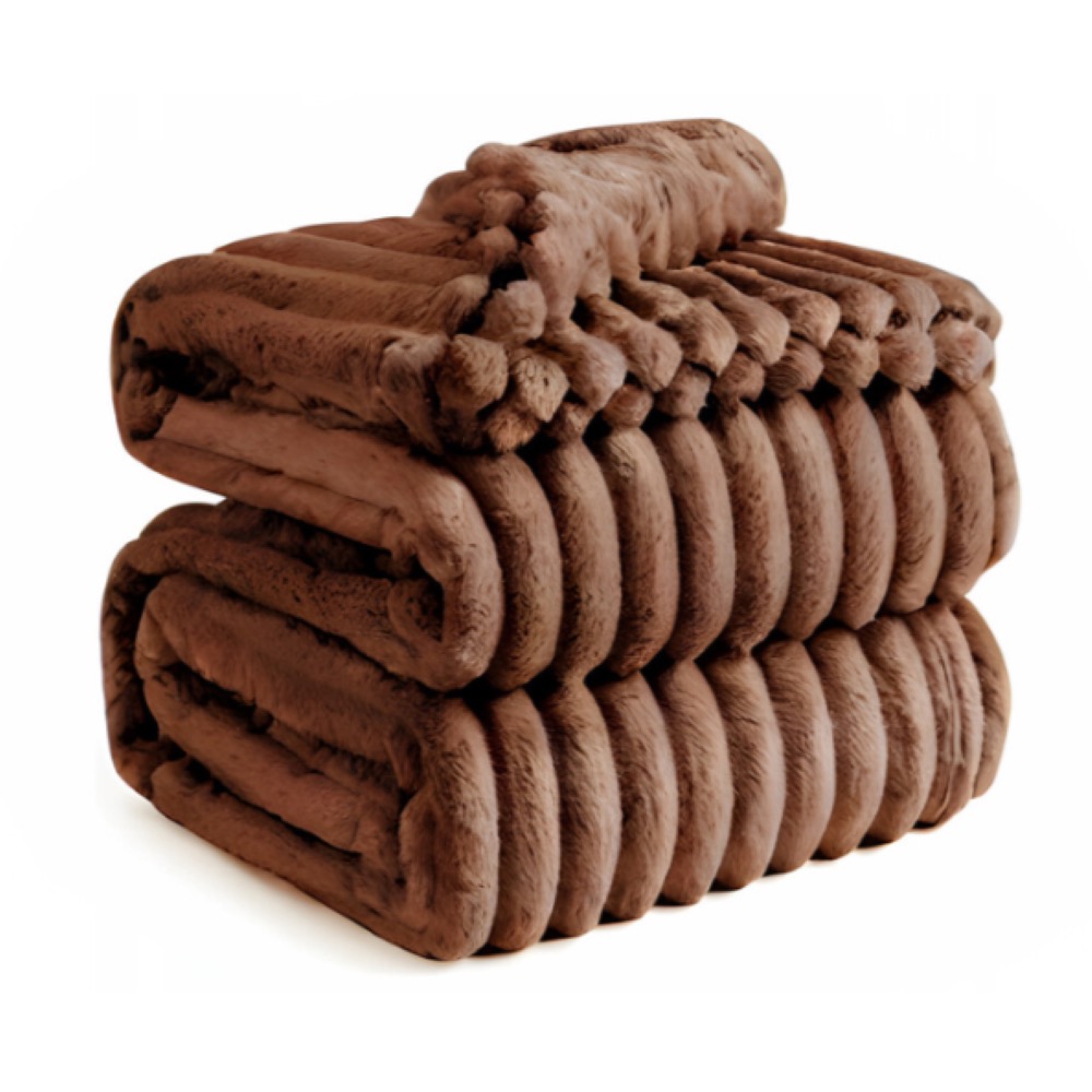 Koc gruby, puszysty i miękki 200×220 AURA FLUFFY