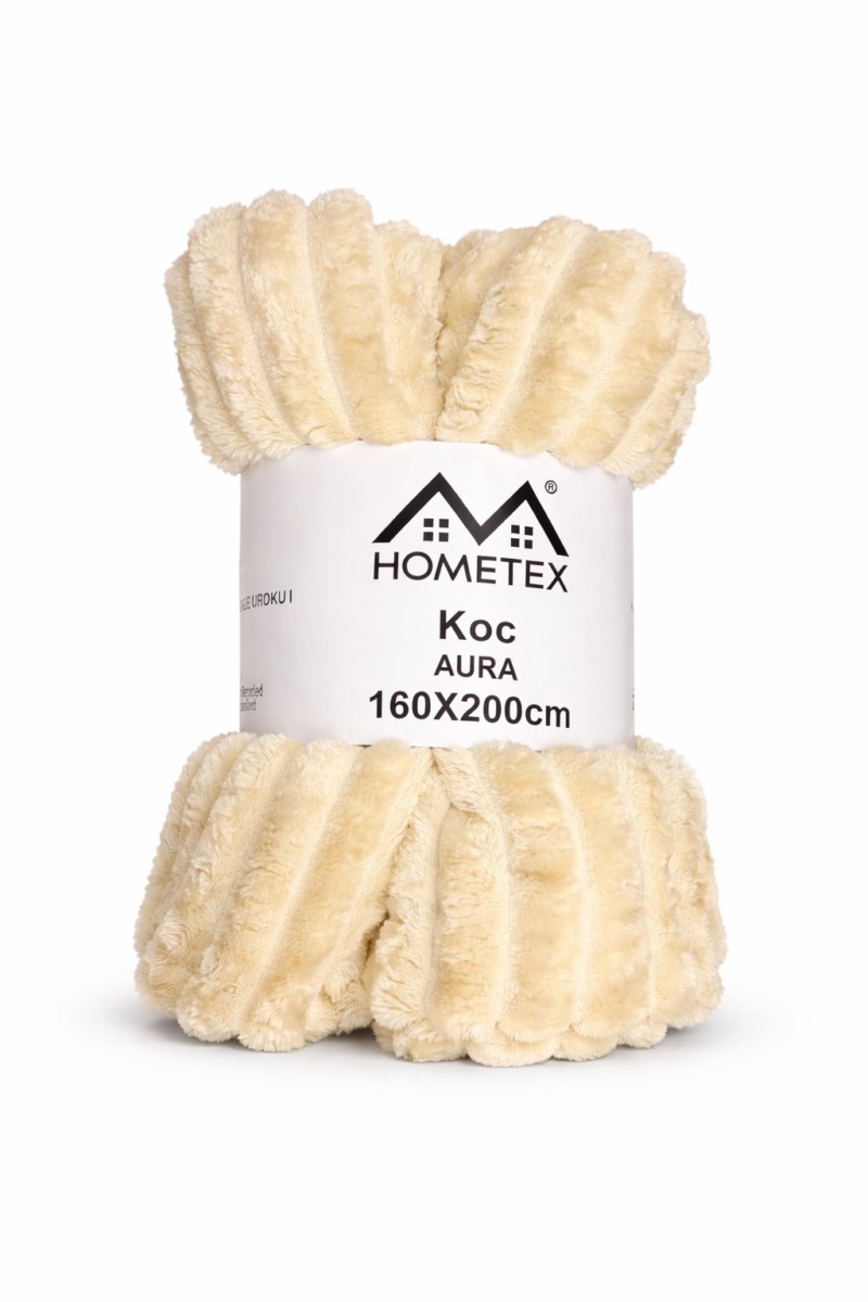 Koc gruby, puszysty i miękki 160×200 AURA FLUFFY