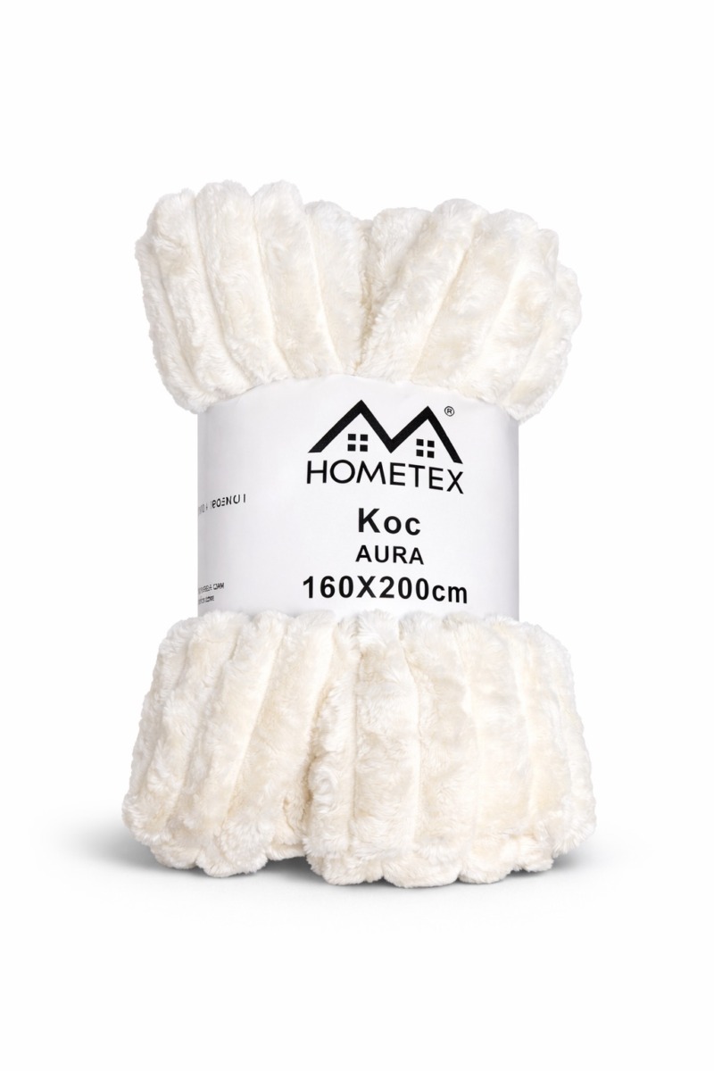 Koc gruby, puszysty i miękki 160×200 AURA FLUFFY