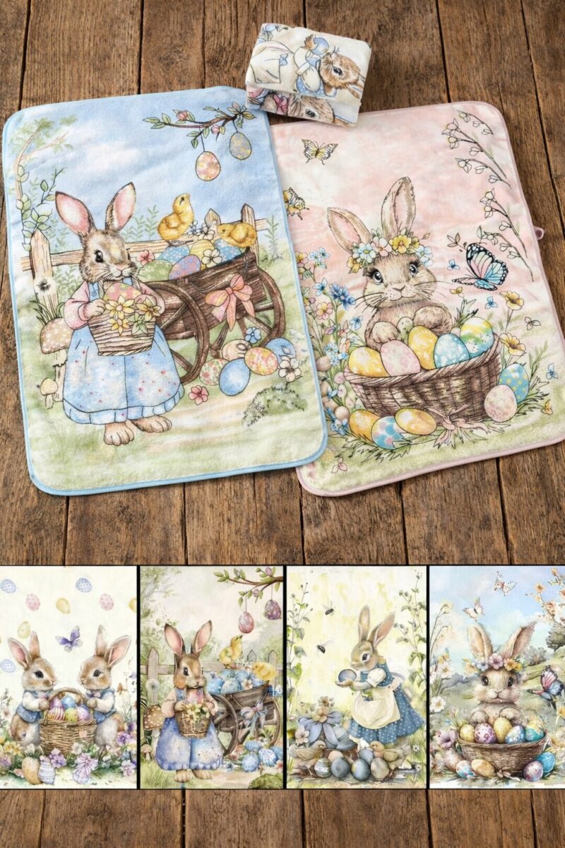 Komplet 4 ścierek z mikrofibry 40&times;60