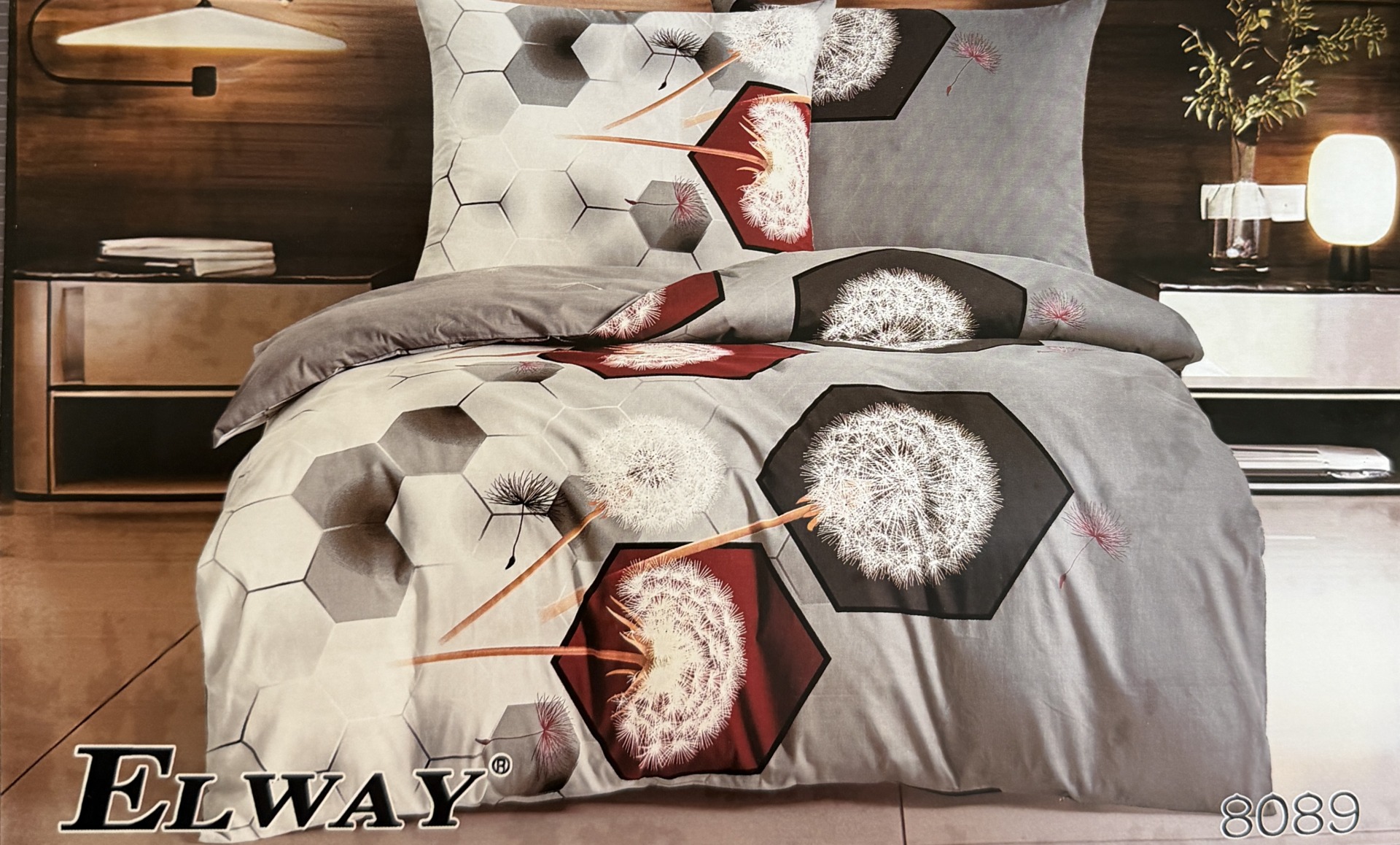 Pościel satyna bawełniana Elway 160/200