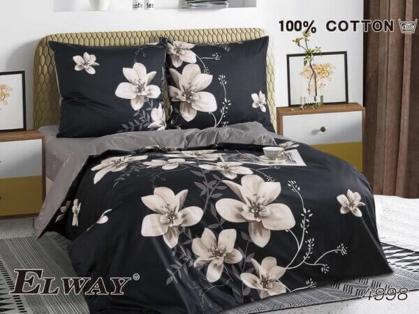 Pościel satyna bawełniana Elway 160/200