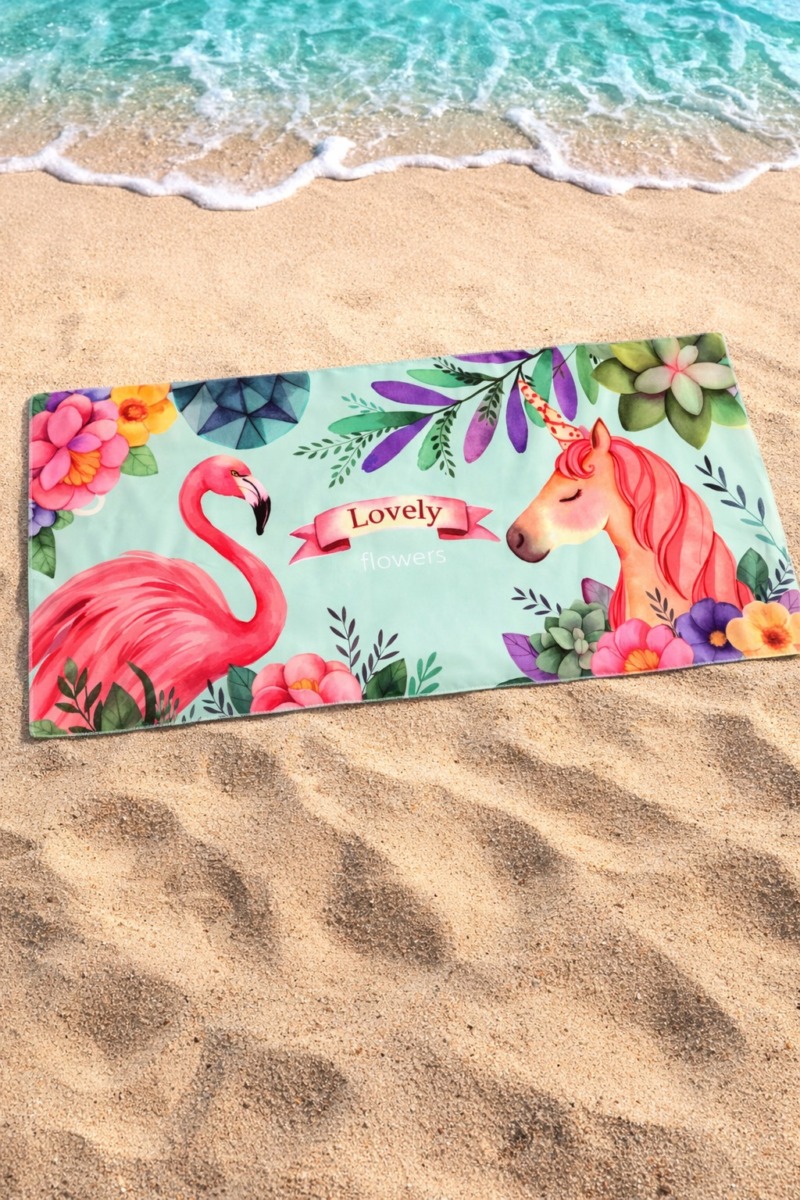 MEGA DUŻY RĘCZNIK PLAŻOWY KĄPIELOWY  90×180 CM