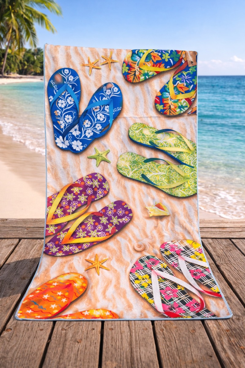 RĘCZNIK PLAŻOWY KĄPIELOWY DUŻY 70×140 CM