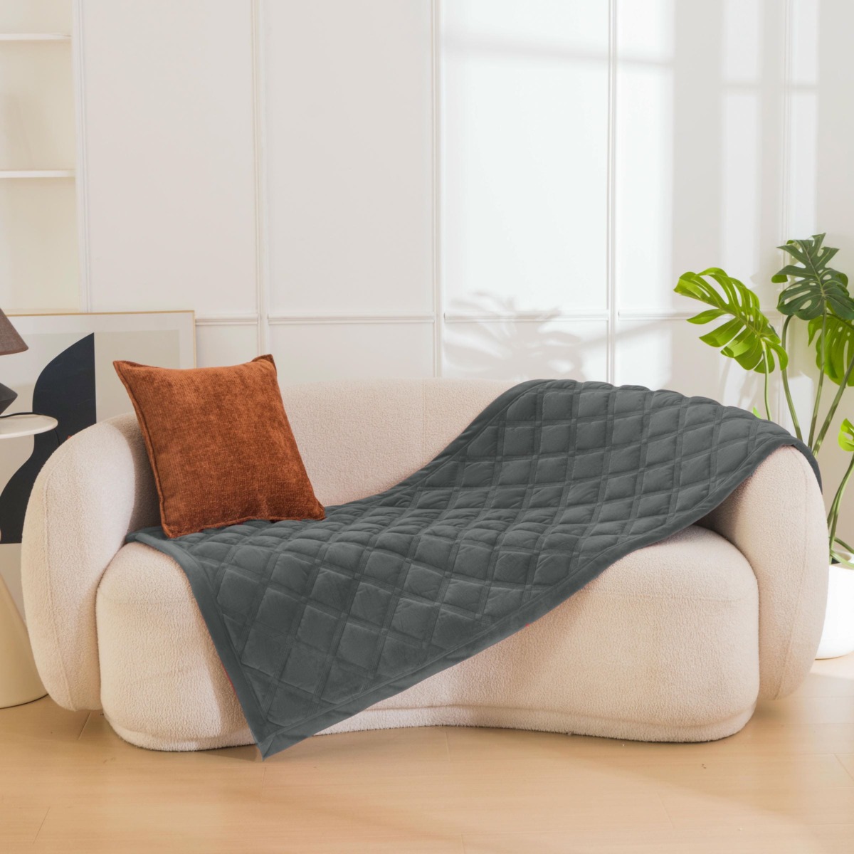 Narzuta Velvet Pikowana 70x160 Welurowa Glamour