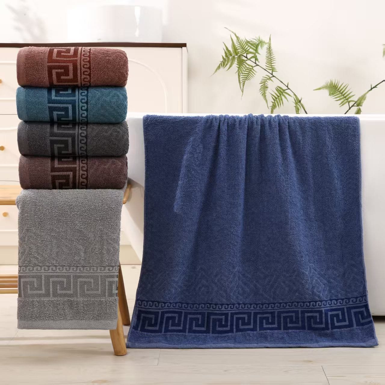 Zestaw 6 sztuk ręcznik frotte 50&times;100 cm