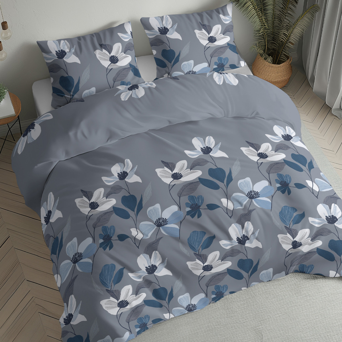 Komplet pościeli flanelowej 160×200 cm + 2 x poszewka 70×80 cm