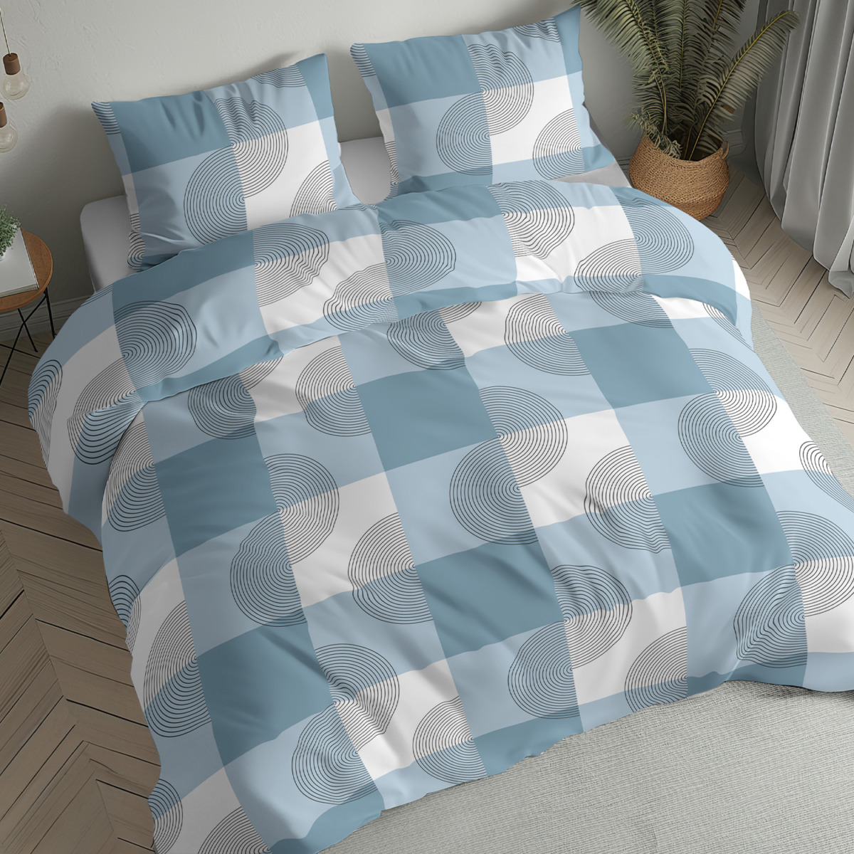 Komplet pościeli flanelowej 160×200 cm + 2 x poszewka 70×80 cm