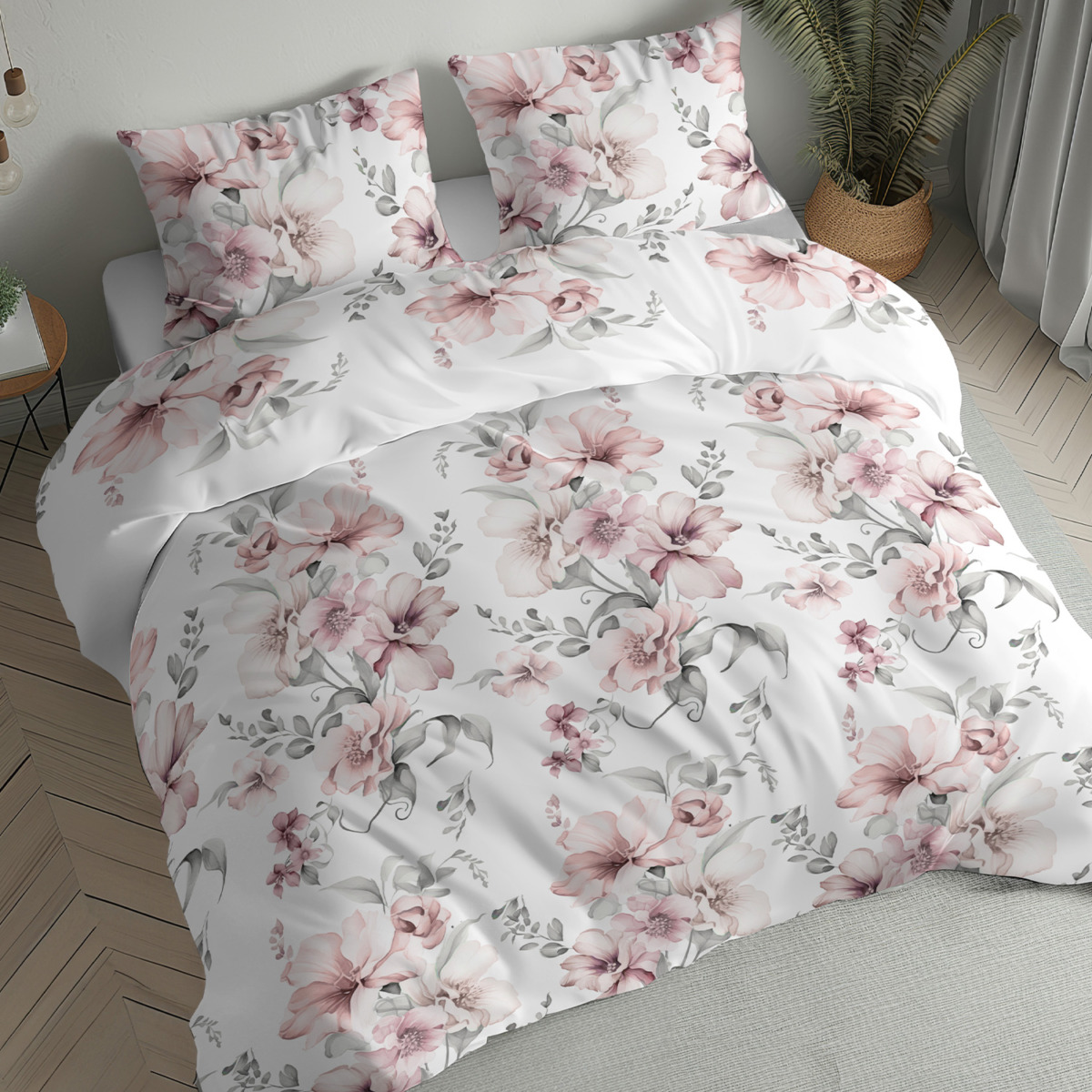 Komplet pościeli flanelowej 160×200 cm + 2 x poszewka 70×80 cm