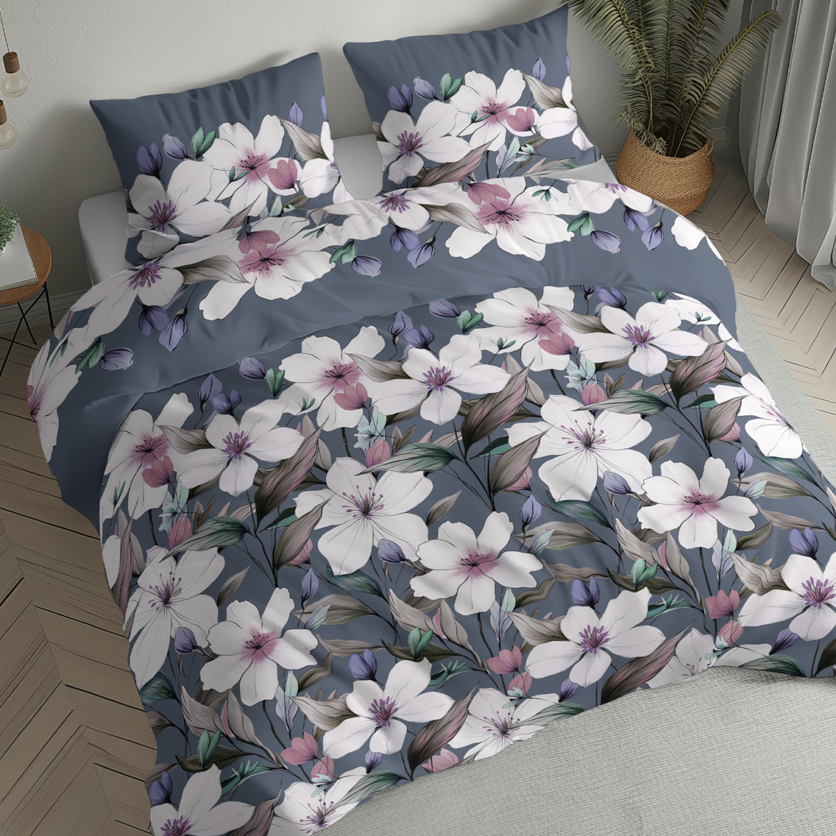 Komplet pościeli flanelowej 160×200 cm + 2 x poszewka 70×80 cm