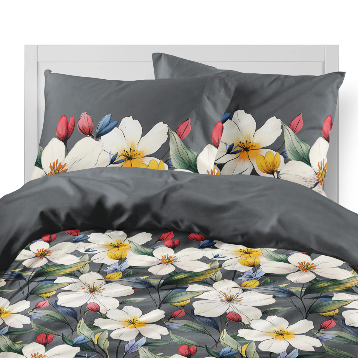 Komplet pościeli flanelowej 160x200 cm + 2 x poszewka 70x80 cm
