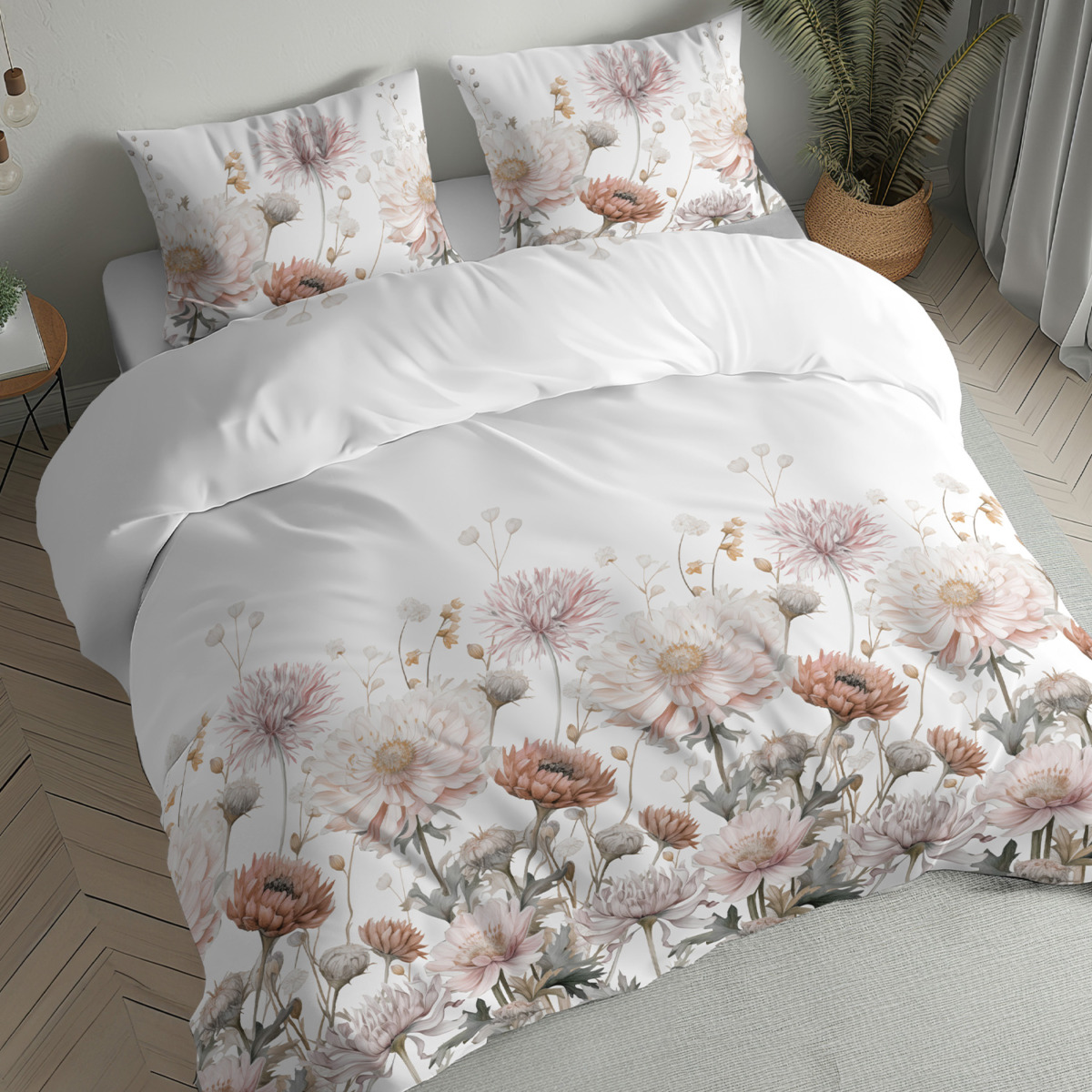 Komplet pościeli flanelowej 160×200 cm + 2 x poszewka 70×80 cm
