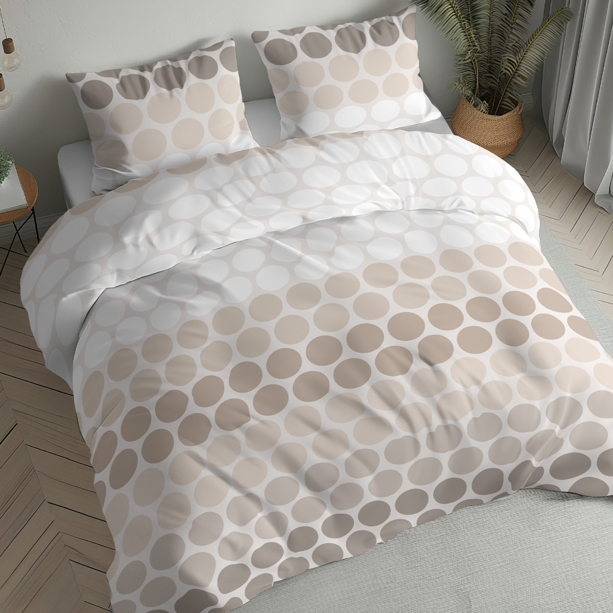 Komplet pościeli flanelowej 160×200 cm + 2 x poszewka 70×80 cm