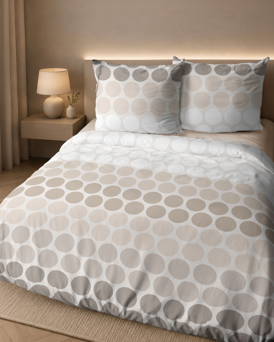 Komplet pościeli flanelowej 160x200 cm + 2 x poszewka 70x80 cm