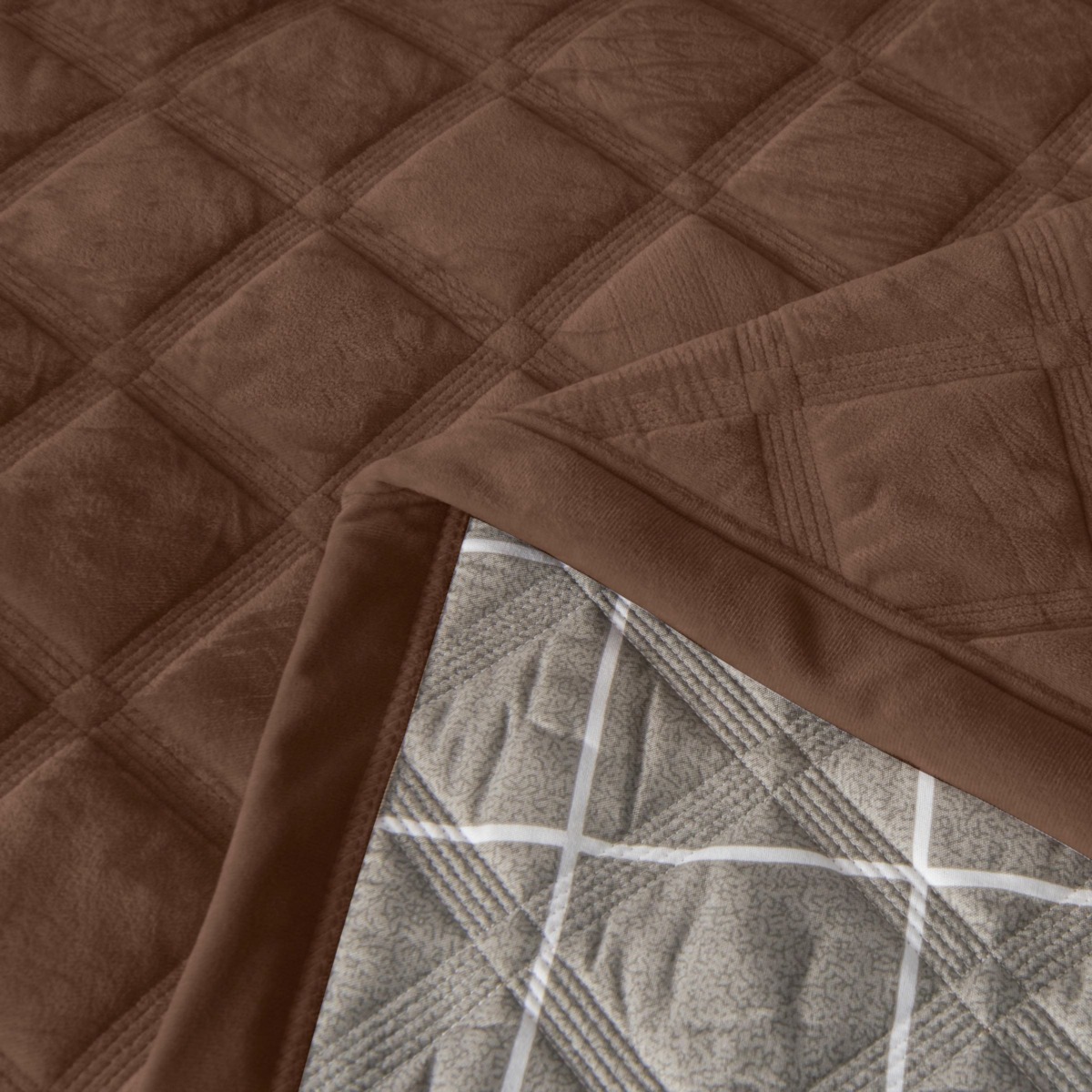 Narzuta Velvet Pikowana 70x160 Welurowa Glamour